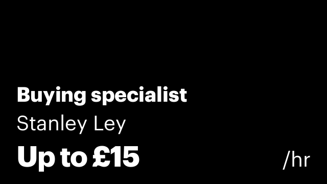 Buying specialist