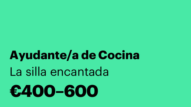 Ayudante/a de Cocina