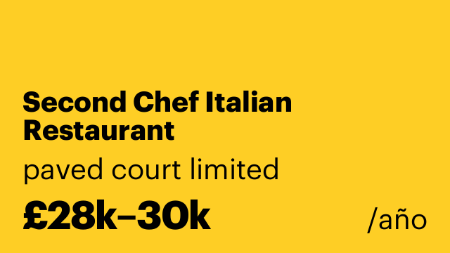 Second Chef Italian Restaurant