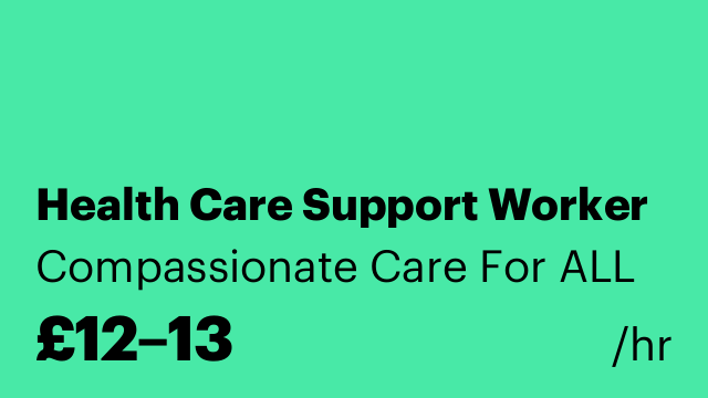 Health Care Support Worker