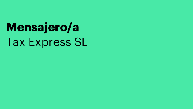 Mensajero/a