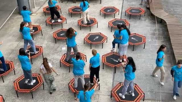 Monitor Jumping fitness