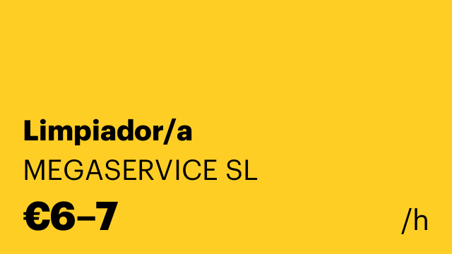 Limpiador/a