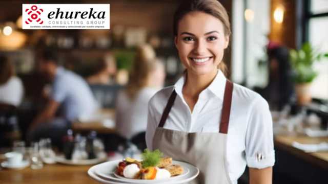CAMARERO/A DE SALA 32H - RESTAURANTE CON AMBIENTE DINAMICO Y ACOGEDOR