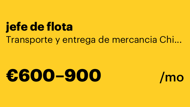 jefe de flota