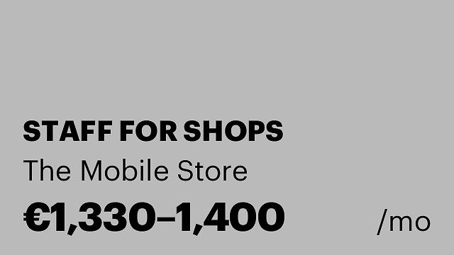 STAFF FOR SHOPS