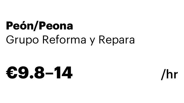 Peón/Peona