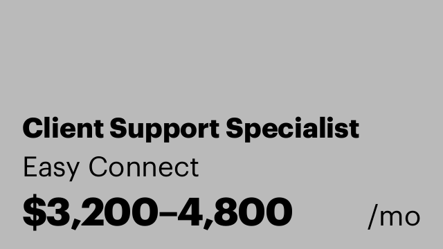 Client Support Specialist