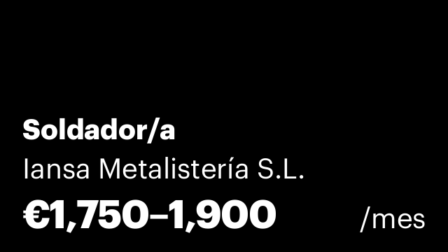 Soldador/a
