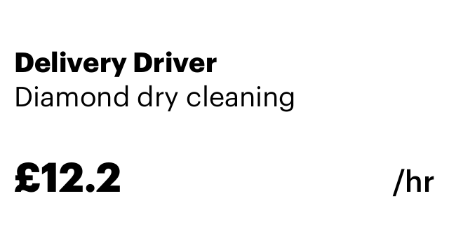 Delivery Driver