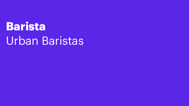 Barista
