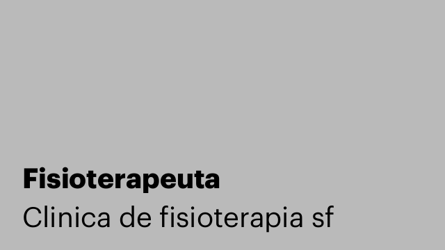 Fisioterapeuta
