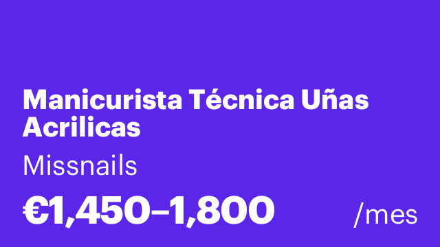 Manicurista Técnica Uñas Acrilicas