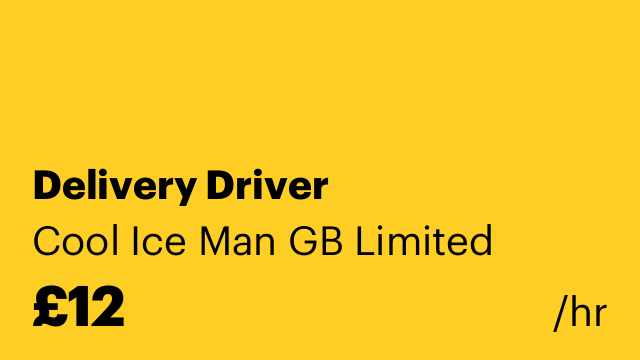 Delivery Driver