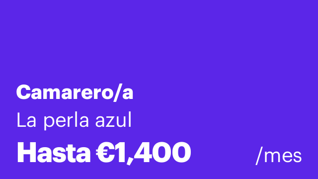 Camarero/a
