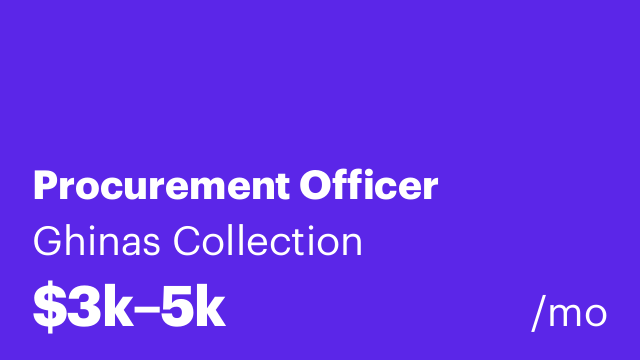 Procurement Officer