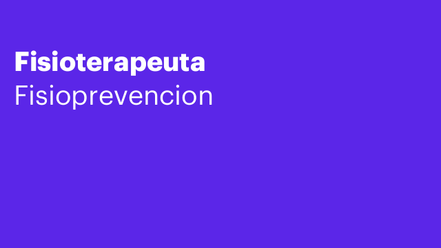 Fisioterapeuta