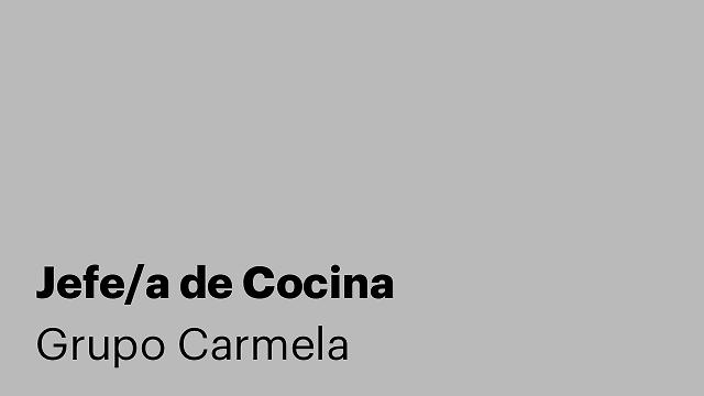 Jefe/a de Cocina