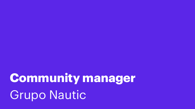 Community manager