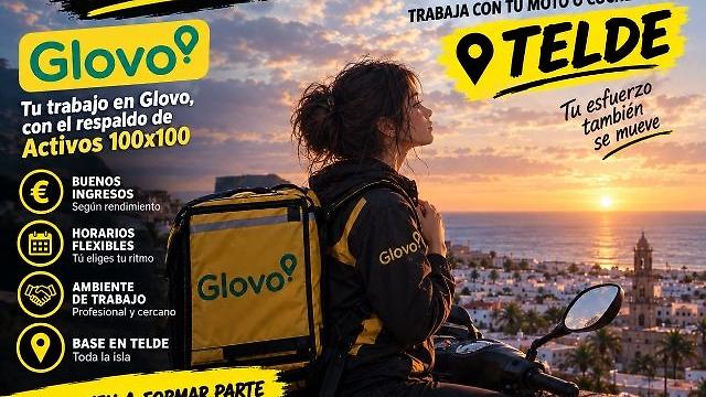 REPARTIDORES MOTO COCHE PROPIO LAS PALMAS