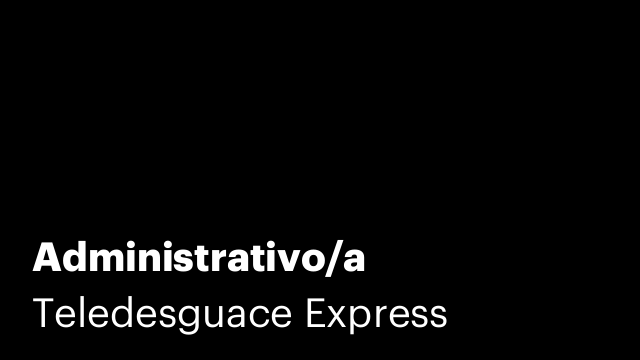 Administrativo/a