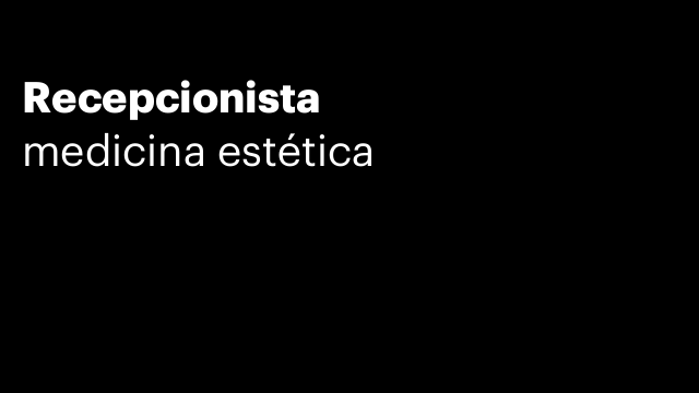 Recepcionista