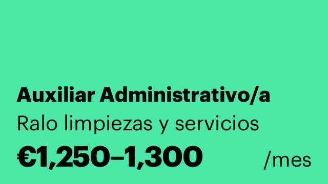 Auxiliar Administrativo/a