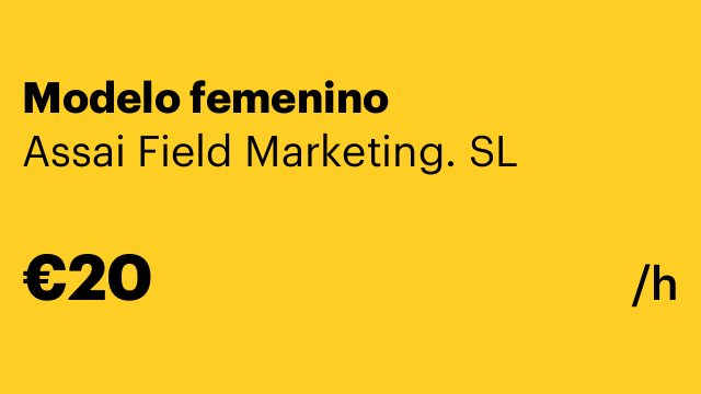 Modelo femenino