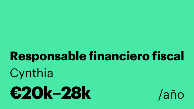 Responsable financiero fiscal