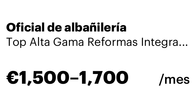 Oficial de albañilería