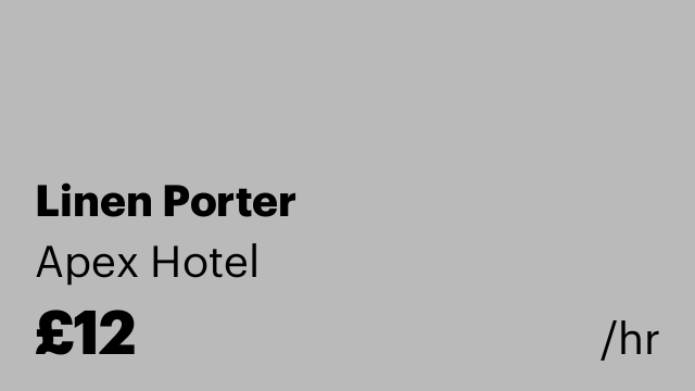 Linen Porter
