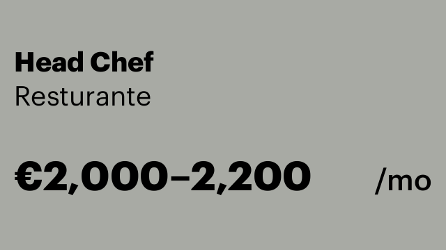 Head Chef