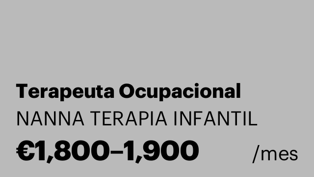Terapeuta Ocupacional
