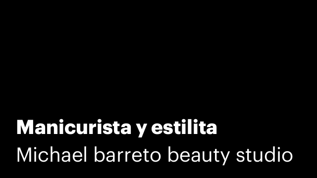 Manicurista y estilita