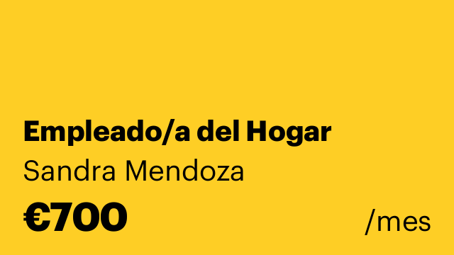 Empleado/a del Hogar