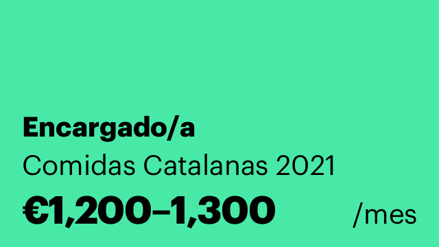 Encargado/a