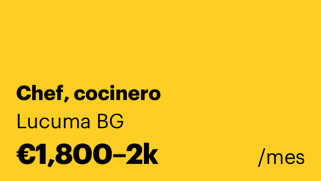 Chef, cocinero