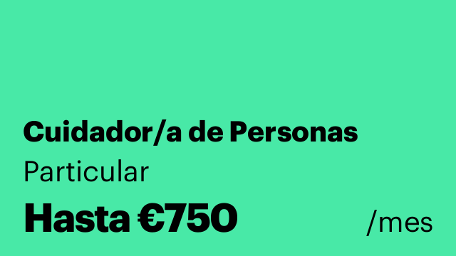 Cuidador/a de Personas
