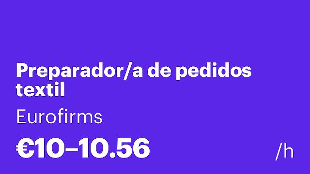 Preparador/a de pedidos textil
