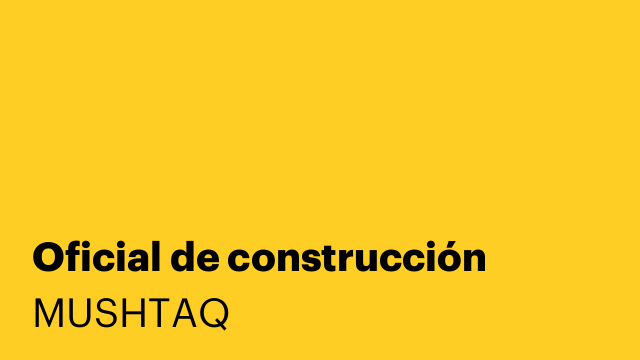Oficial de construcción