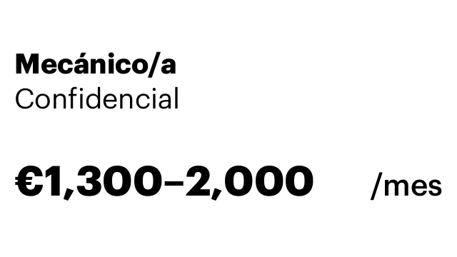 Mecánico/a