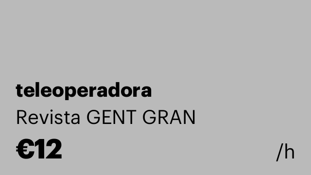 teleoperadora