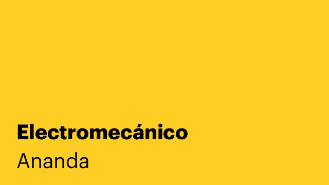 Electromecánico