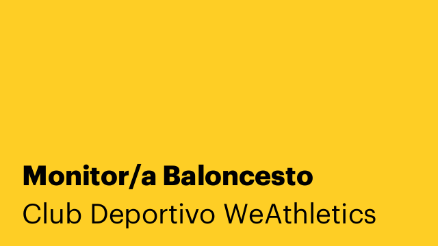 Monitor/a Baloncesto