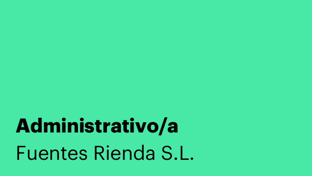 Administrativo/a