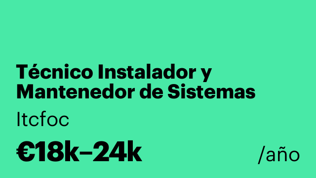 Técnico Instalador y Mantenedor de Sistemas Contra Incendios (PCI)