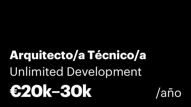 Arquitecto/a Técnico/a