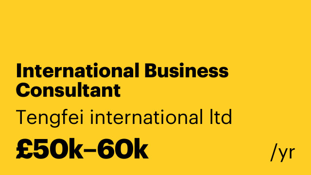 International Business Consultant