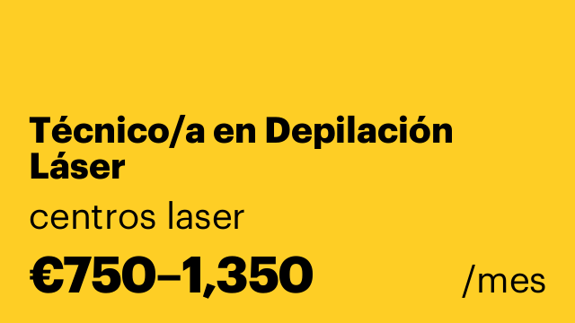 Técnico/a en Depilación Láser