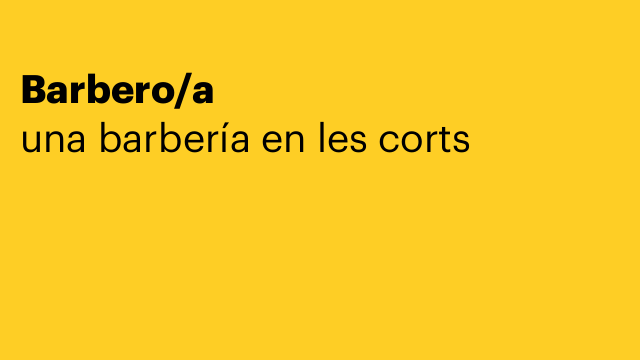 Barbero/a